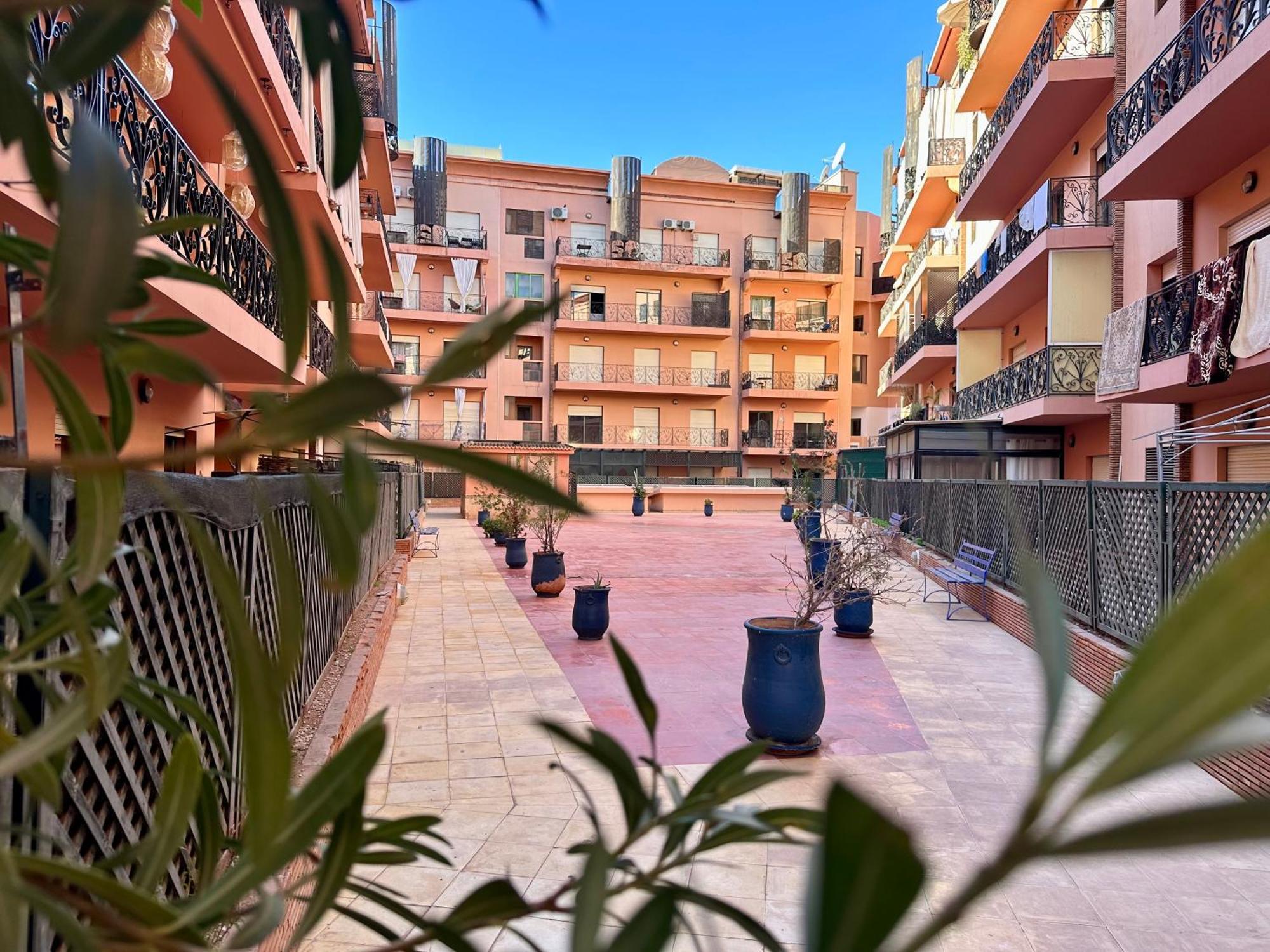 マラケシュMajorelle House Vicino Ai Giardini Vista Splendidaアパートメント エクステリア 写真